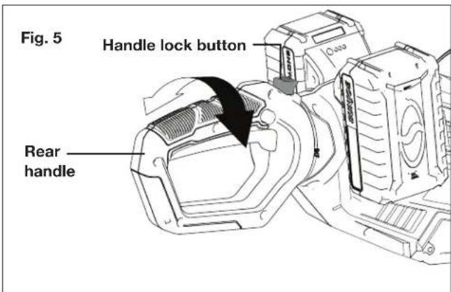 Sun Joe 24VX224HTCT - Holding the Trimmer - 4