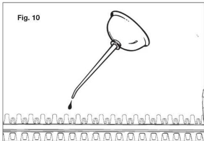 Sun Joe 24VX224HTCT - Lubrification des lames - 1