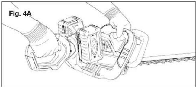 Sun Joe 24VX224HTCT - Holding the Trimmer - 1