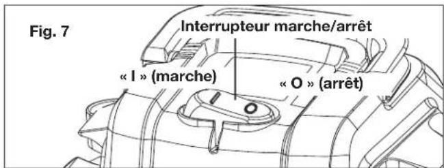 Sun Joe SWD8000 - Démarrage et arrêt - 2