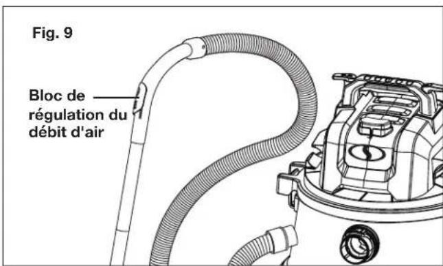 Sun Joe SWD16000 - Bloc de régulation du début d'air - 1
