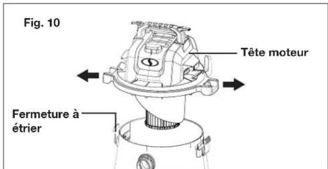 Sun Joe SWD16000 - Comment libreer ou attacher la tete moteur - 1