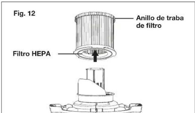 Sun Joe SWD16000 - Limpieza del filtrlo HEPA - 1