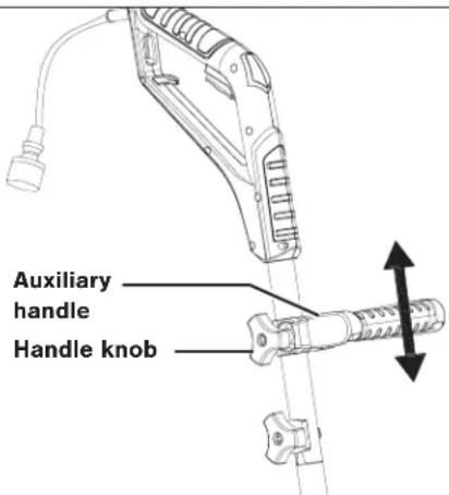 Snow Joe 320E - Handle Adjustment - 1