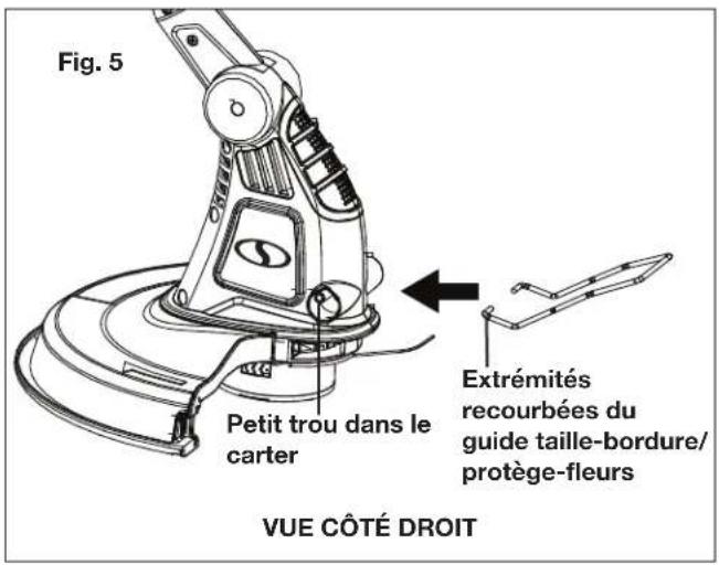 Sun Joe TRJ13STE - Pose du guide taille-bordure/ protège-fleurs - 2