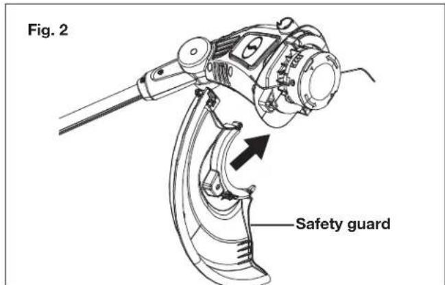 Sun Joe TRJ13STE - Fitting the Safety Guard - 2