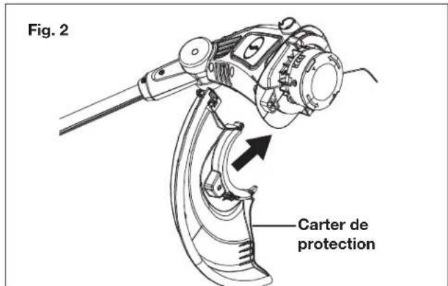 Sun Joe TRJ13STE - Pose du carter de protection - 2