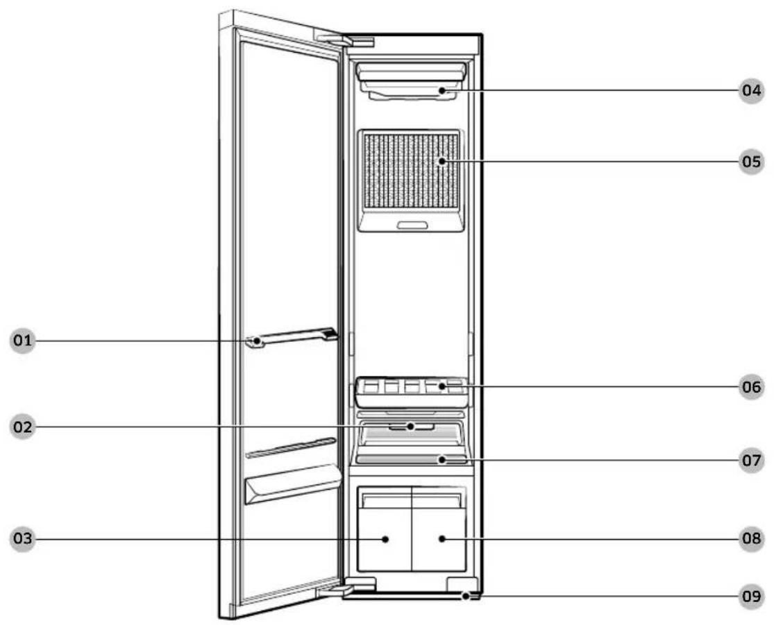 SAMSUNG DF60A8500CG - VordererstenVerwendung - 1