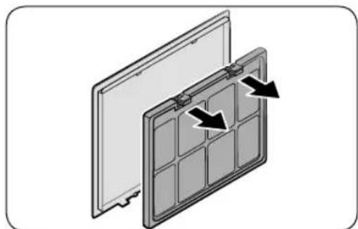 SAMSUNG DF60A8500CG - Per pulire il filtro dell'aria - 1