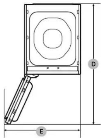 SAMSUNG DF60A8500CG - Fogli delle specifiche - 3