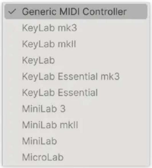 Arturia Augmented VOICES - Menu MIDI Controller - 1