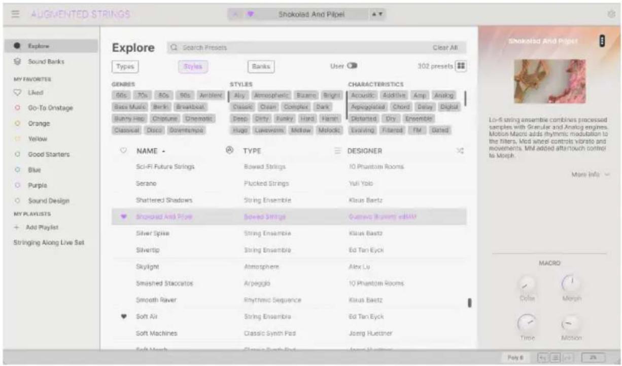 Arturia Augmented VOICES - LE NAVIGATEUR DE PRESETS - 1