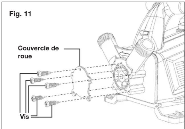 Sun Joe 24VXFP5CT - Remplacement de la roue et du joint torique - 1
