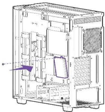 NZXT H7 Flow - INSTALLATION DU DISQUE SSD - 3