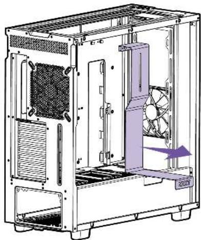 NZXT H7 Flow - BARRE DE CÂBLAGE - 3