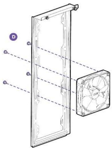 NZXT H7 Flow - INSTALLATION DES RADIATEURS ET VENTILATEURS - 3