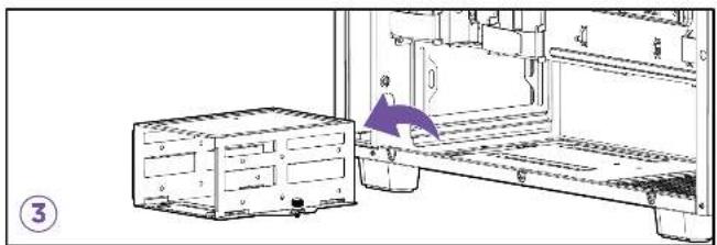 NZXT H7 Flow - INSTALLATION DE LECTEUR HDD - 4