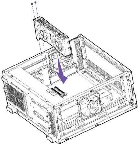 NZXT H7 Flow - INSTALLATION DE LA CARTE D'EXTENSION - 2