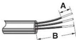 WHIRLPOOL YWFE775H0HZ - Direct Wire Installation: Copper or Aluminum Wire This range may be connected directly to the fuse disconnect or circuit breaker box. Depending on your electrical supply, make the required 3-wire or 4-wire connection. - 1