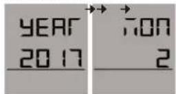 TFA LOG200 - Régler Date/Heure à l'aide du clavier après le changement de la batterie régler Date/Heure à l'aide du clavier - 2