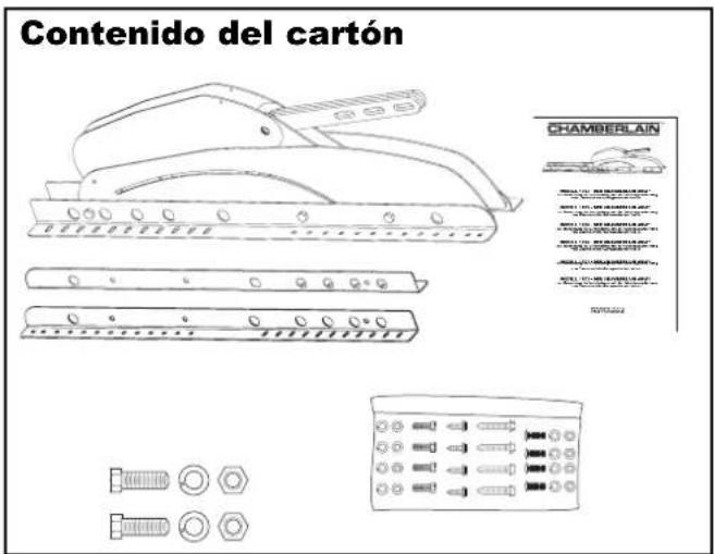 Contenido del cartón CHAMBERLAIN S. 2015-04-22