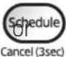 SAMSUNG SR20M7079WD - Cancelling One-time/Daily schedule - 3