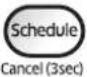 SAMSUNG SR10M7019UW - Cancelling One-time/Daily schedule - 1