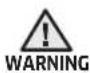SAMSUNG SR10M7019UW - Warnings about battery - 1