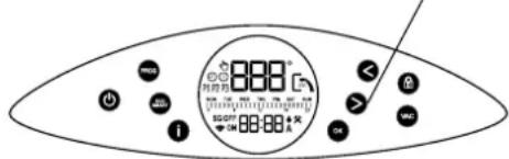 Tesy ModEco Electronic 100 - Funkcija Vacation VAC (Počitnice) - 1
