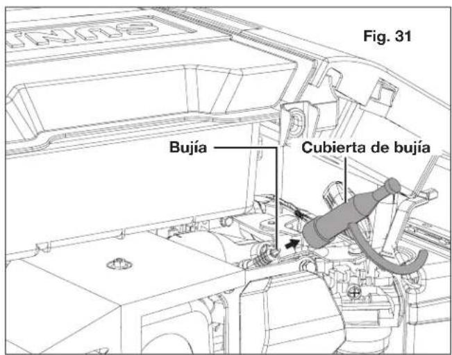 Sun Joe SJG4100LP - Mantenimiento de la bujía - 2