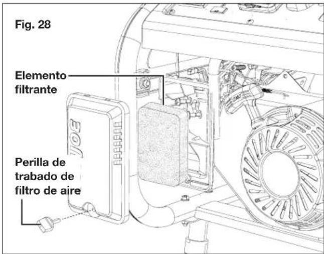 Sun Joe SJG4100LP - Limpieza del filtro de aire - 1