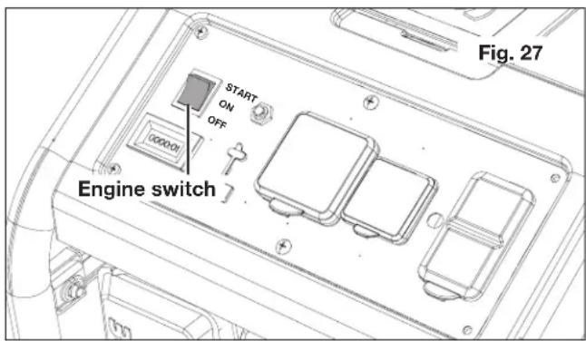 Sun Joe SJG4100LP - Emergency stop - 1