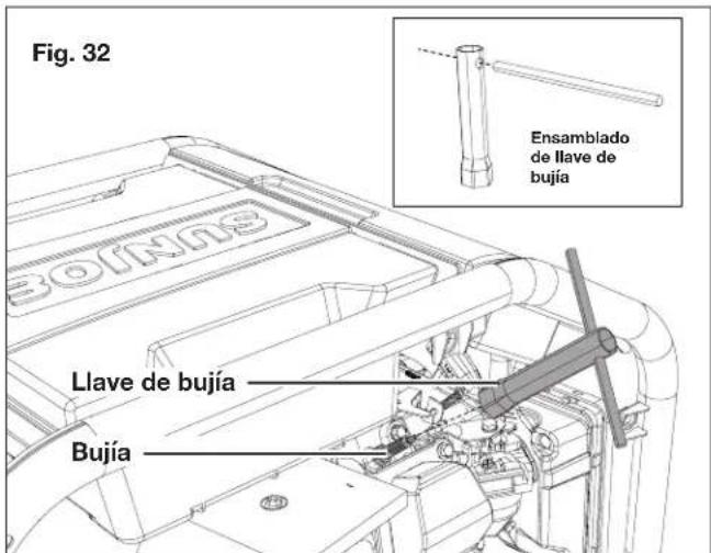 Sun Joe SJG4100LP - Mantenimiento de la bujía - 3