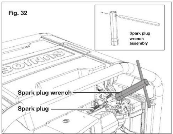 Sun Joe SJG4100LP - Spark Plug Maintenance - 3