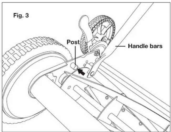 Sun Joe MJ504M - Fitting the handle - 3
