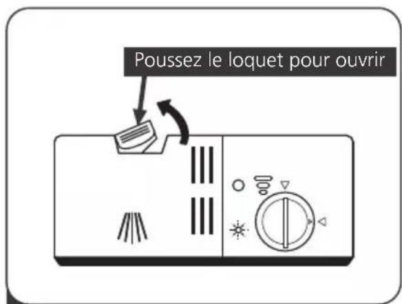 Glem Gas GDI6451 - Ajuster le réservoir d'aide au rinceage - 2