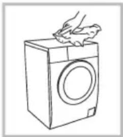 Infiniton WM62P - Nettoyage de l'armoire - 1