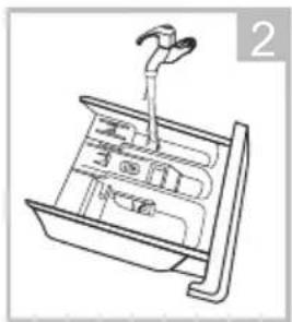 Infiniton WM62P - Clean The Detergent Dispenser - 2