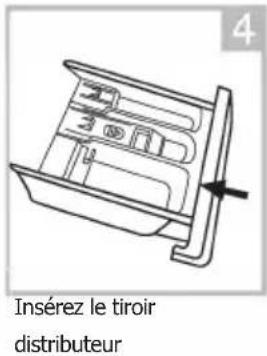 Infiniton WMPL8 - Nettoyer le distributeur de détergent - 4