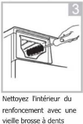 Infiniton WMPL8 - Nettoyer le distributeur de détergent - 3