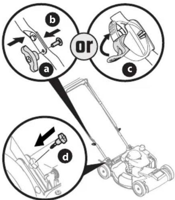 TROY-BILT TB210B - GUIDON - 4