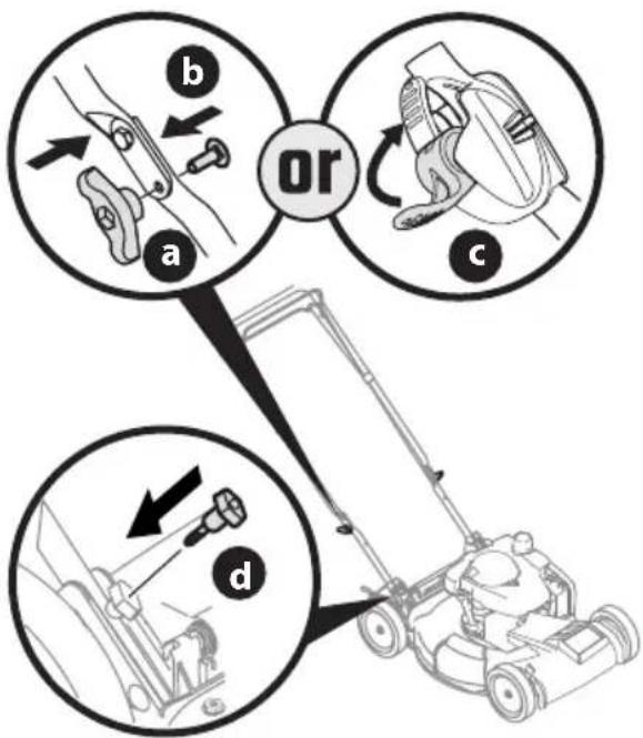 TROY-BILT TB230B XP - MANIJA DE EXTRACCIÓN - 4