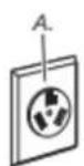 WHIRLPOOL WED5605MC - Raccordement du cordon d'alimentation Serre-câbles du cordon d'alimentation - 10