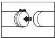 WHIRLPOOL WED5605MC - Brides de fixation : - 2