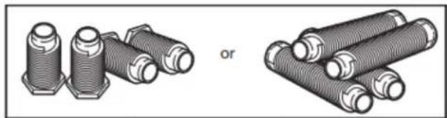 WHIRLPOOL WED5605MC - Parts Supplied (all models): - 1