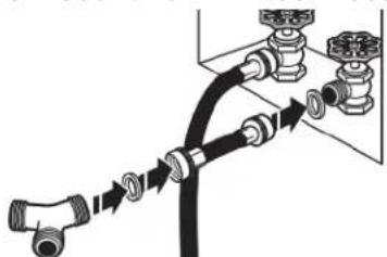WHIRLPOOL WGD5605MW - Connect Inlet Hoses - 2