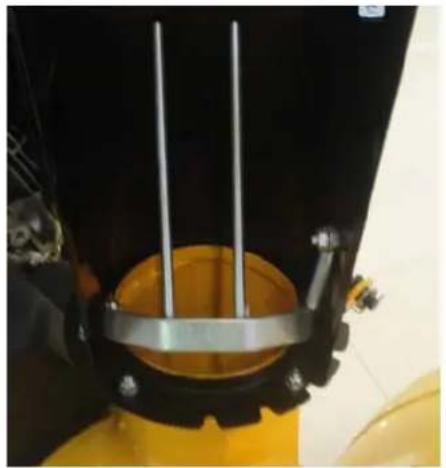 Texas Snow King 568TG - STEP 6 - Chute assembly - 1