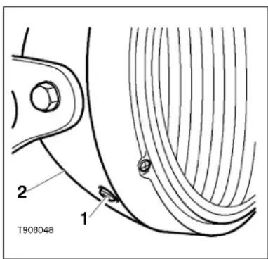 TRIUMPH Bonneville (2005) - Remplacement d'une ampoule de phare/feu de position - 1