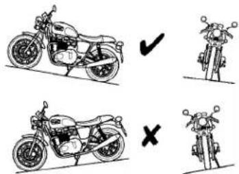 TRIUMPH Bonneville (2005) - Stationnement - 1