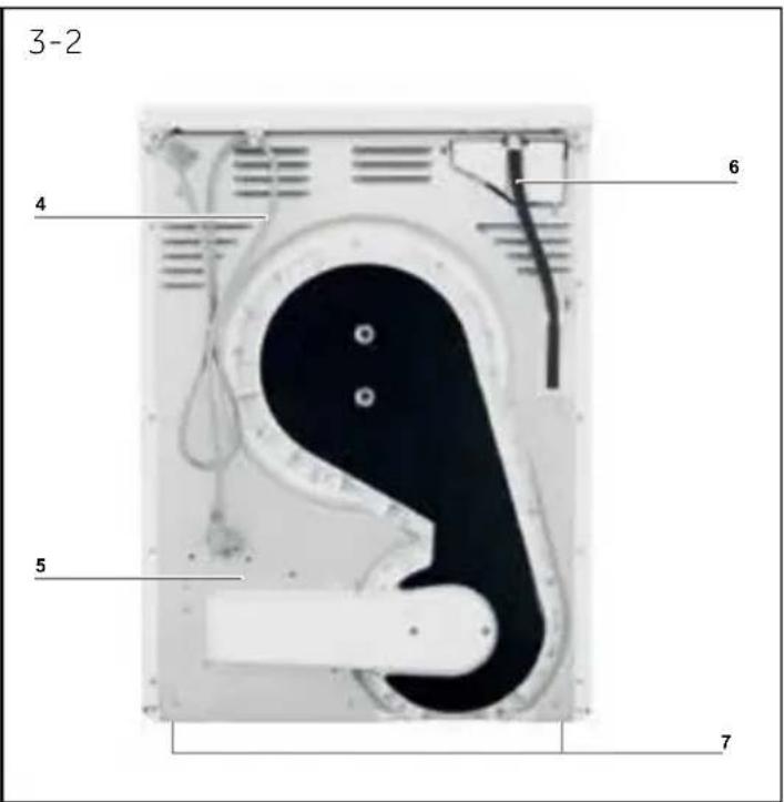 HAIER HD80A3959S - Description de l'appareil - 2